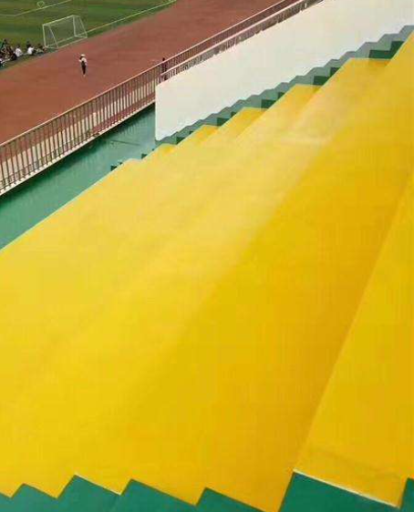 大关球场台阶翻新修补改造